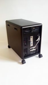 Back view of DEXTER personal computer cluster