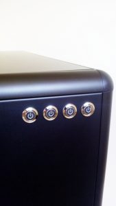 Four network connected computers make a DEXTER personal computer cluster